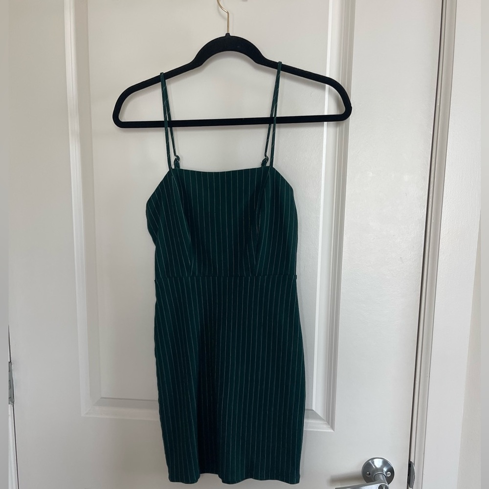 Forever 21 Dress -Green stripped